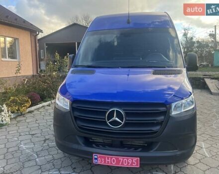 Синий Мерседес Sprinter, объемом двигателя 2.2 л и пробегом 161 тыс. км за 22800 $, фото 46 на Automoto.ua