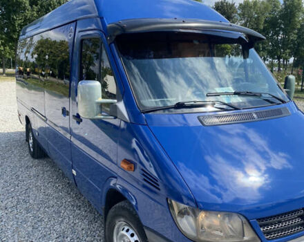Синий Мерседес Sprinter, объемом двигателя 2.1 л и пробегом 555 тыс. км за 10400 $, фото 4 на Automoto.ua