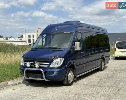 Синій Мерседес Sprinter, об'ємом двигуна 3 л та пробігом 410 тис. км за 37499 $, фото 34 на Automoto.ua
