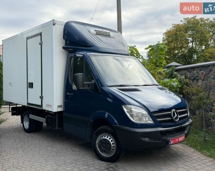 Синий Мерседес Sprinter, объемом двигателя 2.2 л и пробегом 272 тыс. км за 19200 $, фото 13 на Automoto.ua
