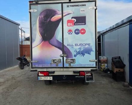 Синий Мерседес Sprinter, объемом двигателя 3 л и пробегом 377 тыс. км за 29999 $, фото 4 на Automoto.ua