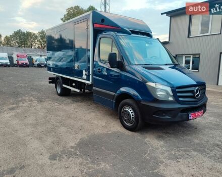 Синий Мерседес Sprinter, объемом двигателя 2.1 л и пробегом 277 тыс. км за 21900 $, фото 2 на Automoto.ua