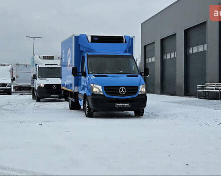 Синий Мерседес Sprinter, объемом двигателя 3 л и пробегом 200 тыс. км за 34900 $, фото 13 на Automoto.ua