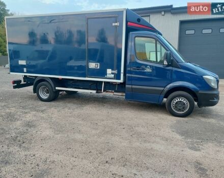 Синий Мерседес Sprinter, объемом двигателя 2.1 л и пробегом 277 тыс. км за 21900 $, фото 3 на Automoto.ua