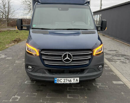 Синий Мерседес Sprinter, объемом двигателя 2.99 л и пробегом 173 тыс. км за 49500 $, фото 9 на Automoto.ua