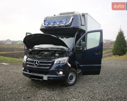 Синий Мерседес Sprinter, объемом двигателя 2.1 л и пробегом 419 тыс. км за 32500 $, фото 74 на Automoto.ua