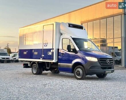Синий Мерседес Sprinter, объемом двигателя 2.2 л и пробегом 150 тыс. км за 34800 $, фото 5 на Automoto.ua