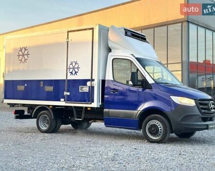 Синий Мерседес Sprinter, объемом двигателя 2.2 л и пробегом 150 тыс. км за 34800 $, фото 3 на Automoto.ua