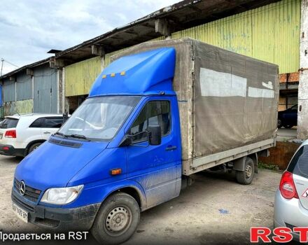 Синий Мерседес Sprinter, объемом двигателя 2.1 л и пробегом 250 тыс. км за 9000 $, фото 1 на Automoto.ua