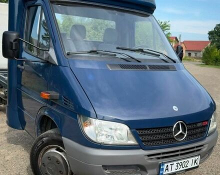 Синий Мерседес Sprinter, объемом двигателя 2.69 л и пробегом 151 тыс. км за 22300 $, фото 1 на Automoto.ua