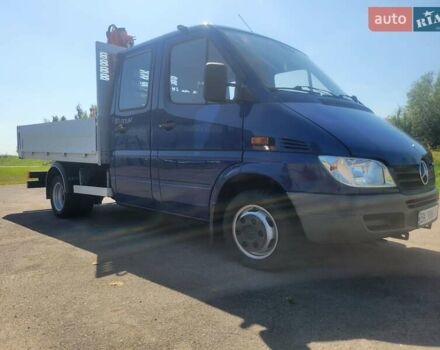 Синій Мерседес Sprinter, об'ємом двигуна 2.7 л та пробігом 264 тис. км за 27500 $, фото 4 на Automoto.ua