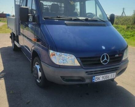 Синій Мерседес Sprinter, об'ємом двигуна 2.7 л та пробігом 264 тис. км за 27500 $, фото 5 на Automoto.ua