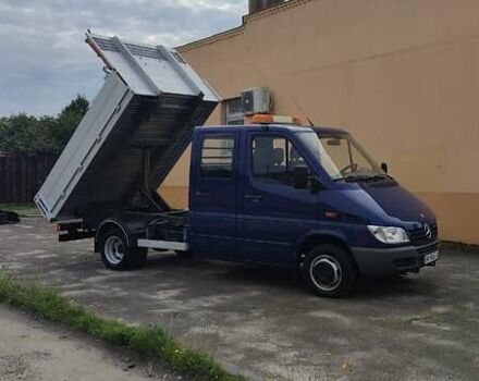 Синий Мерседес Sprinter, объемом двигателя 2.7 л и пробегом 264 тыс. км за 27200 $, фото 5 на Automoto.ua
