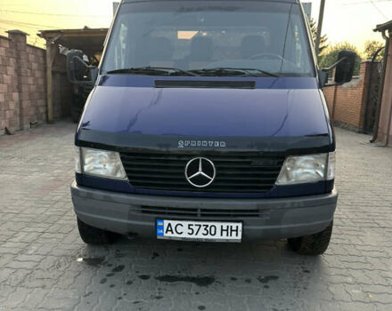 Синий Мерседес Sprinter, объемом двигателя 2.85 л и пробегом 1000 тыс. км за 10000 $, фото 1 на Automoto.ua