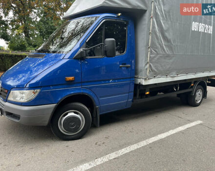 Синий Мерседес Sprinter, объемом двигателя 2.15 л и пробегом 400 тыс. км за 16300 $, фото 14 на Automoto.ua