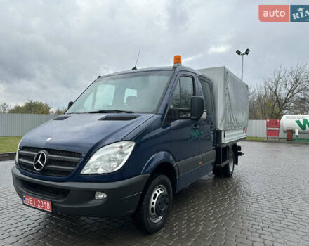 Синій Мерседес Sprinter, об'ємом двигуна 2.2 л та пробігом 196 тис. км за 20800 $, фото 2 на Automoto.ua