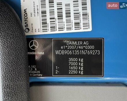 Синий Мерседес Sprinter, объемом двигателя 2.14 л и пробегом 512 тыс. км за 17500 $, фото 10 на Automoto.ua