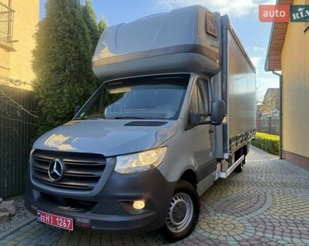 Синий Мерседес Sprinter, объемом двигателя 2.2 л и пробегом 274 тыс. км за 21950 $, фото 2 на Automoto.ua