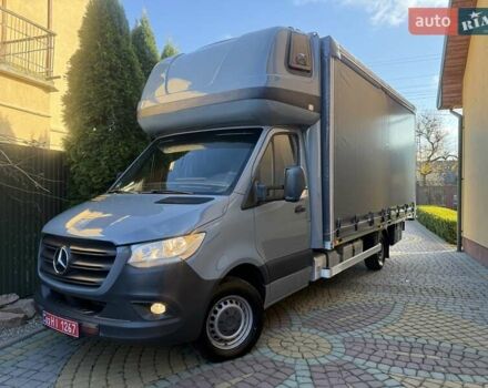 Синий Мерседес Sprinter, объемом двигателя 2.2 л и пробегом 274 тыс. км за 21950 $, фото 1 на Automoto.ua
