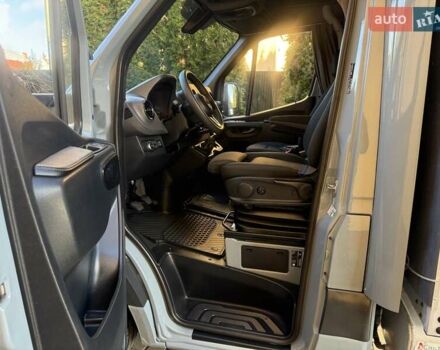 Синий Мерседес Sprinter, объемом двигателя 2.2 л и пробегом 274 тыс. км за 21950 $, фото 47 на Automoto.ua