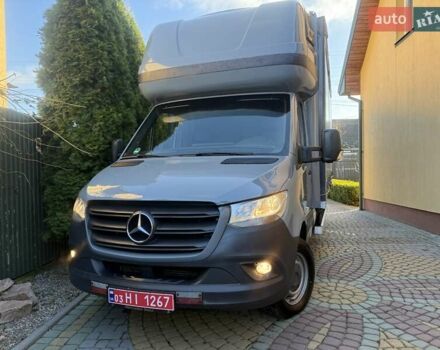 Синий Мерседес Sprinter, объемом двигателя 2.2 л и пробегом 274 тыс. км за 21950 $, фото 3 на Automoto.ua