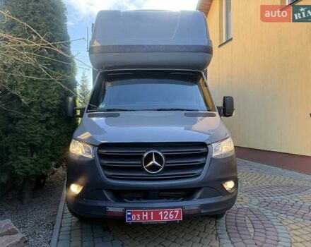Синий Мерседес Sprinter, объемом двигателя 2.2 л и пробегом 274 тыс. км за 21950 $, фото 6 на Automoto.ua
