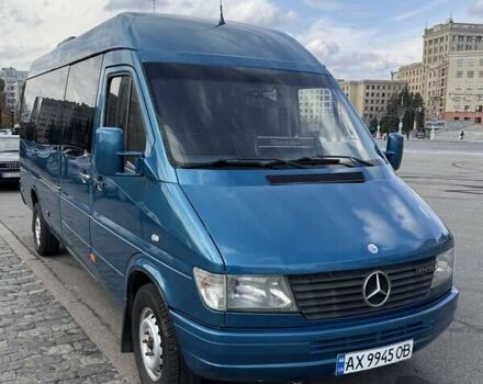 Мерседес Sprinter 1998 в Харькове на Automoto.ua Синий Мерседес Sprinter, объемом двигателя 2.87 л и пробегом 500 тыс. км за 9600 $, фото 1 на Automoto.ua