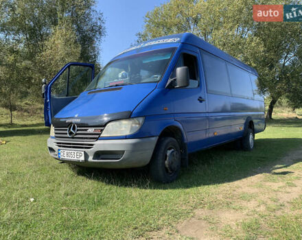 Синий Мерседес Sprinter, объемом двигателя 2.15 л и пробегом 690 тыс. км за 12300 $, фото 1 на Automoto.ua