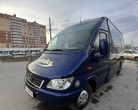 Синий Мерседес Sprinter, объемом двигателя 2.69 л и пробегом 560 тыс. км за 35000 $, фото 4 на Automoto.ua