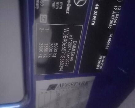 Синий Мерседес Sprinter, объемом двигателя 2.14 л и пробегом 360 тыс. км за 29999 $, фото 35 на Automoto.ua