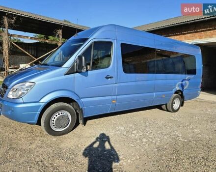 Синий Мерседес Sprinter, объемом двигателя 2.2 л и пробегом 569 тыс. км за 27950 $, фото 2 на Automoto.ua