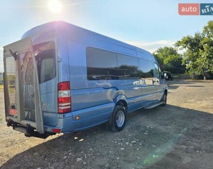 Синий Мерседес Sprinter, объемом двигателя 2.2 л и пробегом 569 тыс. км за 27950 $, фото 5 на Automoto.ua