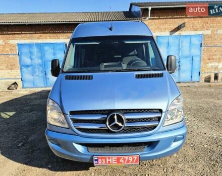 Синий Мерседес Sprinter, объемом двигателя 2.2 л и пробегом 569 тыс. км за 27950 $, фото 12 на Automoto.ua