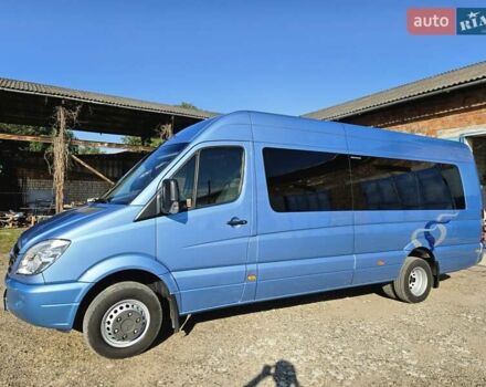 Синий Мерседес Sprinter, объемом двигателя 2.2 л и пробегом 569 тыс. км за 27950 $, фото 13 на Automoto.ua