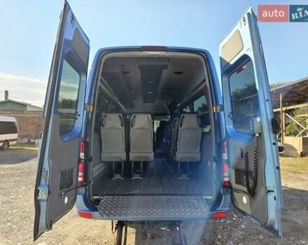 Синий Мерседес Sprinter, объемом двигателя 2.2 л и пробегом 569 тыс. км за 27950 $, фото 21 на Automoto.ua