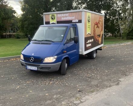 Синий Мерседес Sprinter, объемом двигателя 2.7 л и пробегом 343 тыс. км за 16500 $, фото 1 на Automoto.ua