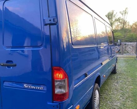 Синий Мерседес Sprinter, объемом двигателя 0.22 л и пробегом 100 тыс. км за 12500 $, фото 3 на Automoto.ua