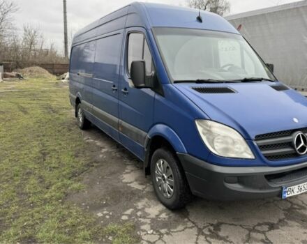 Синий Мерседес Sprinter, объемом двигателя 0.22 л и пробегом 456 тыс. км за 11500 $, фото 1 на Automoto.ua