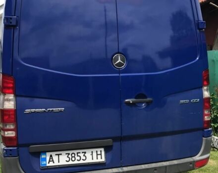 Синий Мерседес Sprinter, объемом двигателя 2.1 л и пробегом 506 тыс. км за 9450 $, фото 1 на Automoto.ua