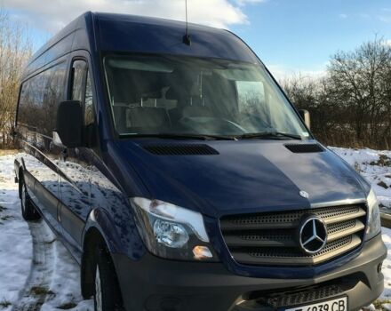Синий Мерседес Sprinter, объемом двигателя 2.1 л и пробегом 290 тыс. км за 17800 $, фото 1 на Automoto.ua