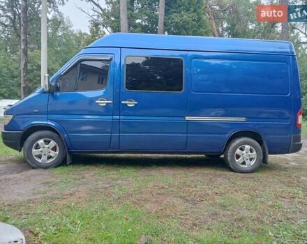Синий Мерседес Sprinter, объемом двигателя 2.9 л и пробегом 678 тыс. км за 10500 $, фото 4 на Automoto.ua
