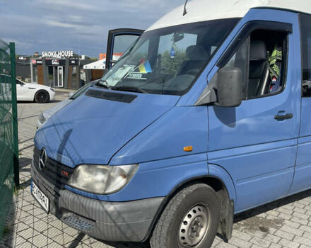 Синий Мерседес Sprinter, объемом двигателя 2.9 л и пробегом 100 тыс. км за 10300 $, фото 2 на Automoto.ua