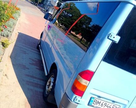 Синий Мерседес Sprinter, объемом двигателя 2.2 л и пробегом 387 тыс. км за 8100 $, фото 1 на Automoto.ua