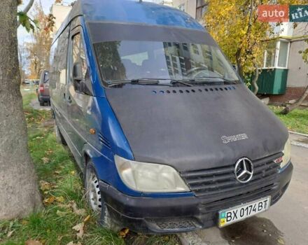 Синій Мерседес Sprinter, об'ємом двигуна 2.15 л та пробігом 463 тис. км за 8100 $, фото 1 на Automoto.ua