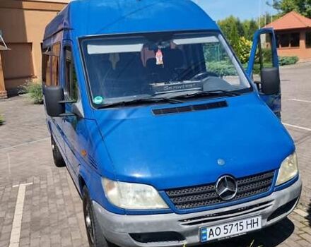 Синий Мерседес Sprinter, объемом двигателя 2.1 л и пробегом 260 тыс. км за 10500 $, фото 25 на Automoto.ua