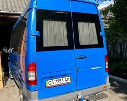 Синий Мерседес Sprinter, объемом двигателя 2.7 л и пробегом 385 тыс. км за 9500 $, фото 1 на Automoto.ua