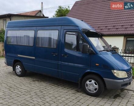 Синий Мерседес Sprinter, объемом двигателя 2.3 л и пробегом 357 тыс. км за 8900 $, фото 6 на Automoto.ua