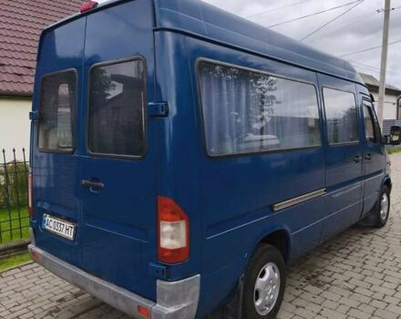 Синий Мерседес Sprinter, объемом двигателя 2.3 л и пробегом 357 тыс. км за 8900 $, фото 5 на Automoto.ua