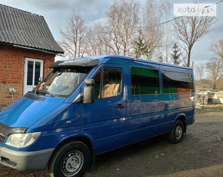 Синий Мерседес Sprinter, объемом двигателя 2.2 л и пробегом 504 тыс. км за 7500 $, фото 20 на Automoto.ua