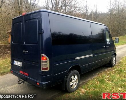 Синий Мерседес Sprinter, объемом двигателя 2.7 л и пробегом 210 тыс. км за 7500 $, фото 2 на Automoto.ua
